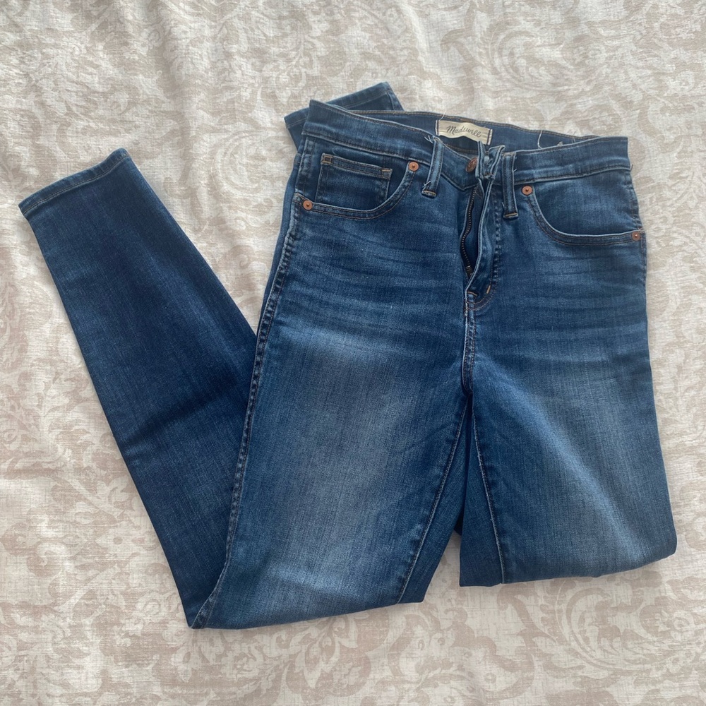 Madewell High Rise Skinny Jeans